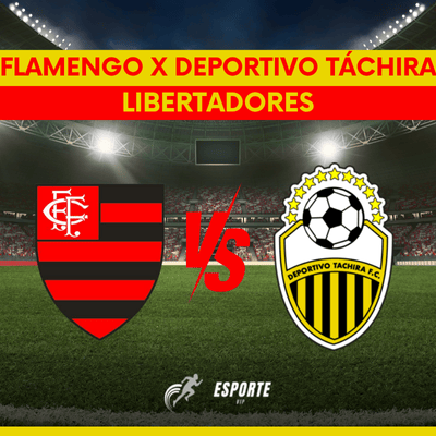 Flamengo x Deportivo Táchira ya tiene fecha: 28 de mayo. Flamengo x Deportivo Táchira