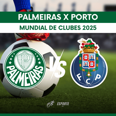 Palmeiras x Porto (Grupo A) se enfrentan este domingo en el Mundial de Clubes 2025. Palmeiras x Porto