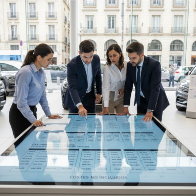 Guía 2026 de financiación de coches en España: tabla actualizada con rangos de TAE, plazos reales (hasta 96 meses), requisitos y más detalles