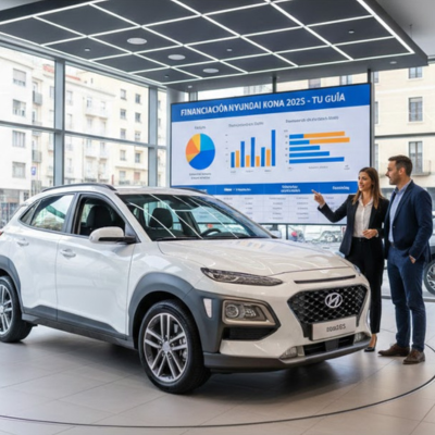 Financia el Hyundai Kona 2025 en España con préstamo para SUV urbano, leasing o renting y más detalles importantes.