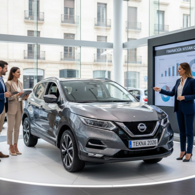 Analiza las principales modalidades de financiación del Nissan Qashqai Tekna en España en 2026, con datos reales de precios y más detalles