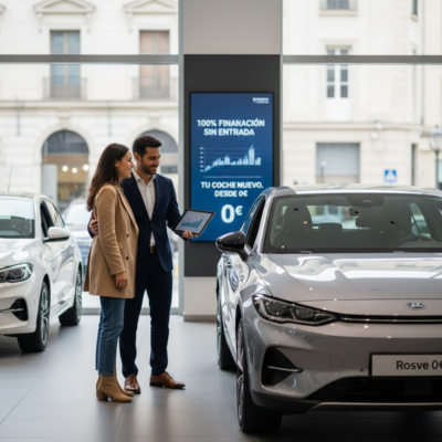 Guía completa para comprar un coche a plazos sin entrada en España. Comparamos TAE, cuotas reales, bancos, concesionarios y más detalles.