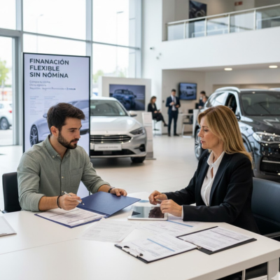 ¿Se puede comprar un coche sin nómina en España? Requisitos, TAE orientativa, nómina mínima de referencia y más detalles.