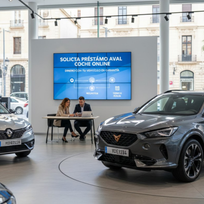Aprende cómo solicitar un préstamo aval coche online en España: pasos, requisitos, tiempos de aprobación y más detalles.