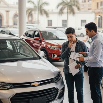 chevrolet tracker precio peru