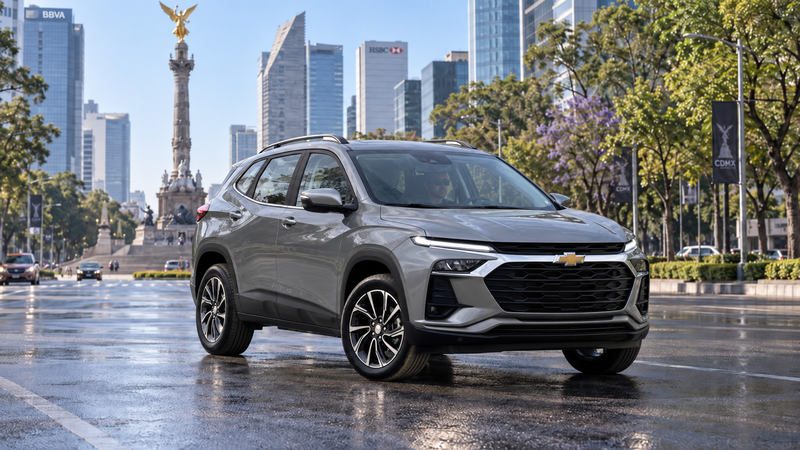 Compara la Tracker 2026 en México como referencia de otra SUV, sin mezclar sus especificaciones con las del Kardian.